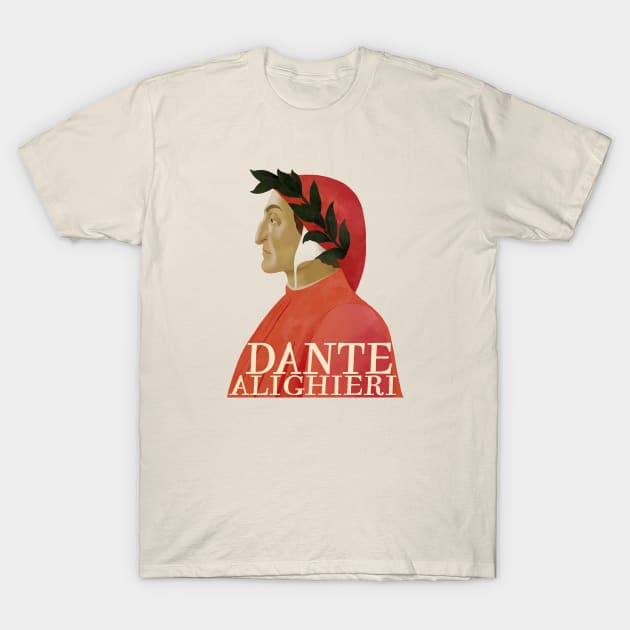 Dante Alighieri T-Shirt by Obstinate and Literate